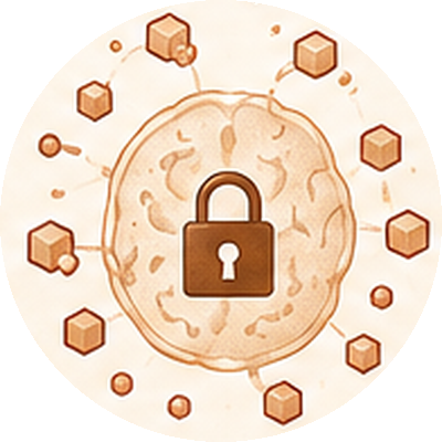 Locked cell surrounded by sugar in the blood